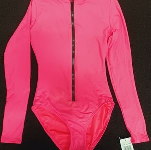 Michael Kors long sleeve swimsuit